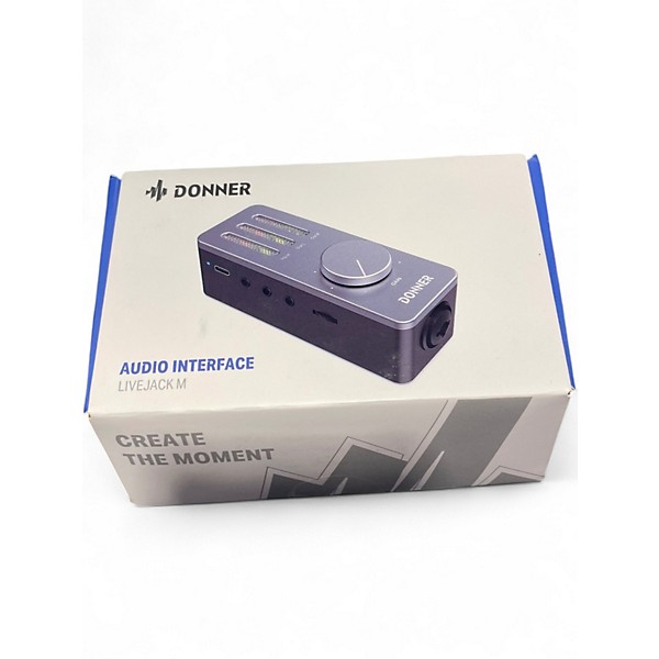 Used Donner Livejack M Audio Interface