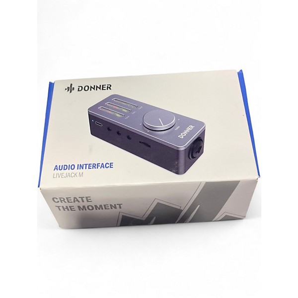 Used Donner Livejack M Audio Interface