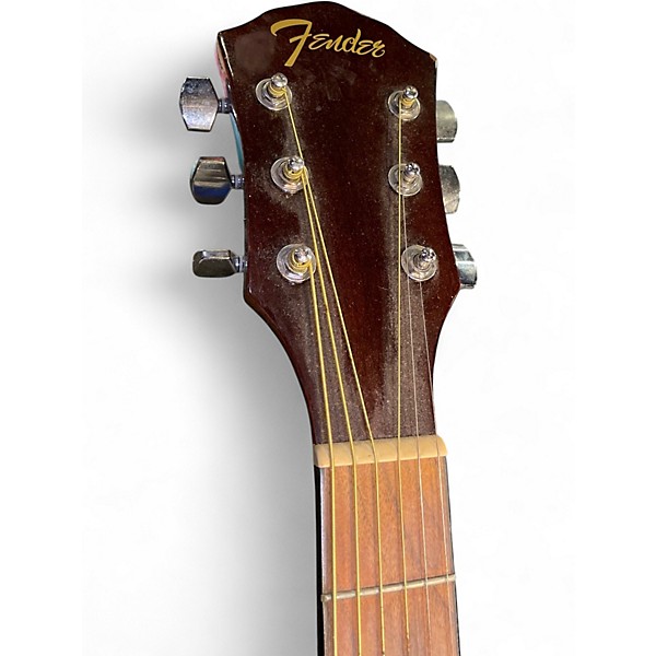 Used Fender FA135CE Natural Acoustic Electric Guitar