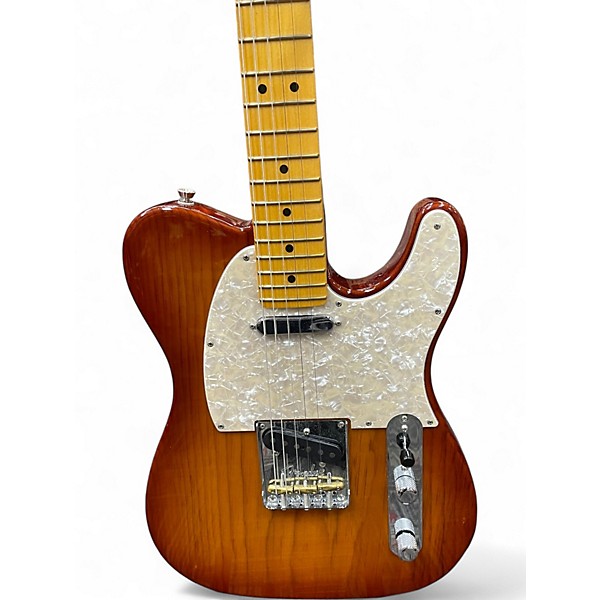 Used Fender American Professional Telecaster Sienna Sunburst Solid Body Electric Guitar