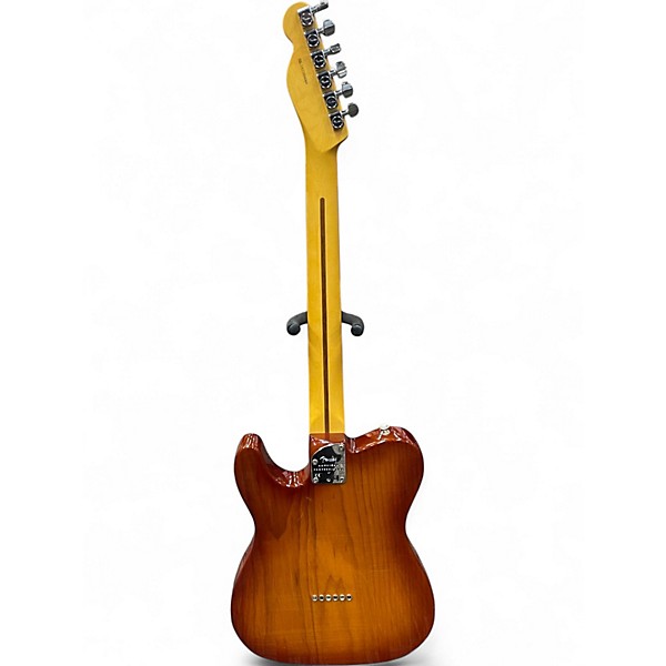 Used Fender American Professional Telecaster Sienna Sunburst Solid Body Electric Guitar