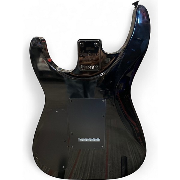 Used Jackson JS20 DKQ Transparent Green Solid Body Electric Guitar