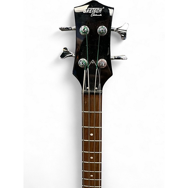 Used Gretsch Guitars Electromatic G2210 Junior Bass Black and White Electric Bass Guitar