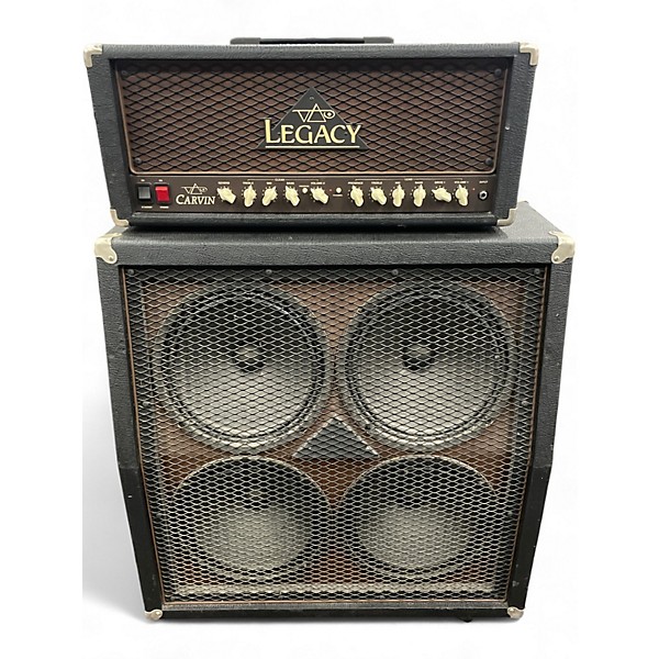 Used Carvin Legacy 100 Head and C412 Cabinet Guitar Stack