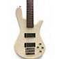 Used Spector Performer 5 White Electric Bass Guitar