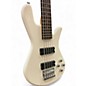 Used Spector Performer 5 White Electric Bass Guitar