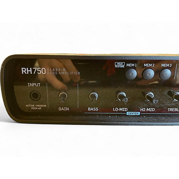 Used TC Electronic RH750 Bass Amp Head