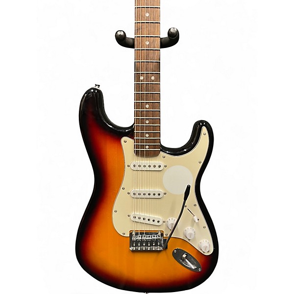 Used Squier Affinity Stratocaster 3 Color Sunburst Solid Body Electric Guitar