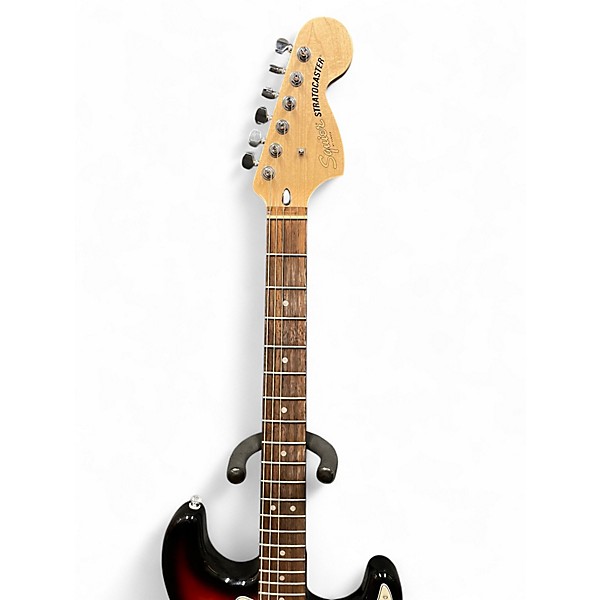 Used Squier Affinity Stratocaster 3 Color Sunburst Solid Body Electric Guitar