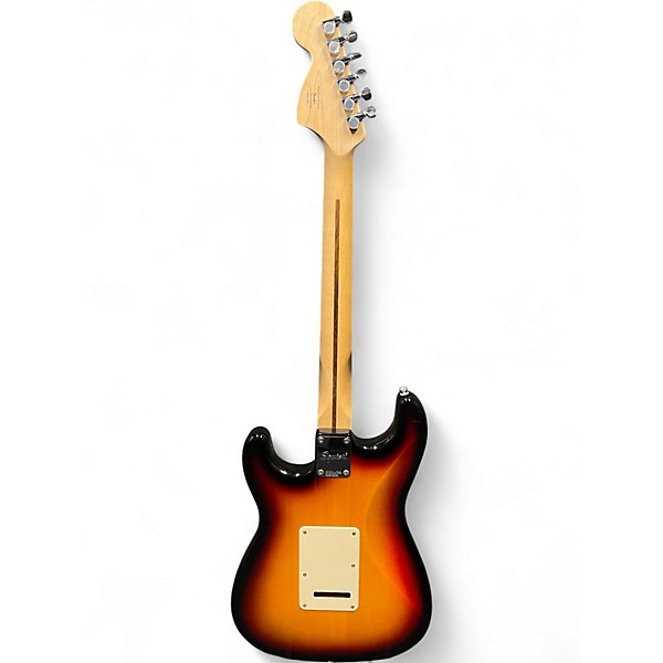 Used Squier Affinity Stratocaster 3 Color Sunburst Solid Body Electric Guitar