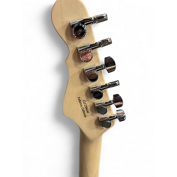 Used 2022 G&L Legacy HSS Metallic Silver Solid Body Electric Guitar