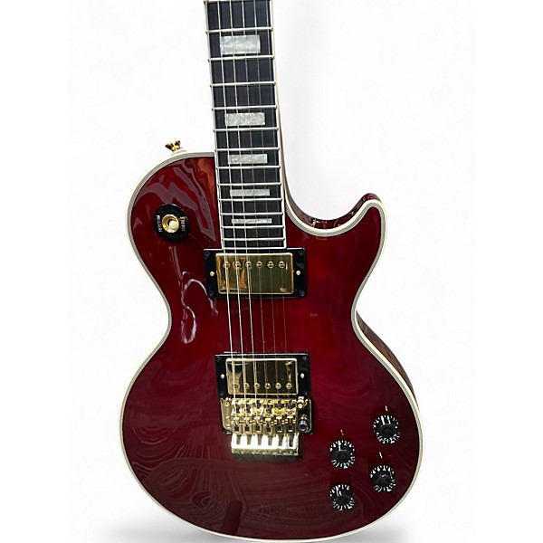 Used Gibson Alex Lifeson Signature Les Paul Axcess Ruby Solid Body Electric Guitar