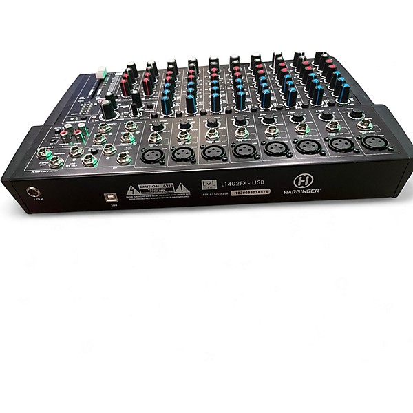 Used Harbinger L1402FX USB Unpowered Mixer