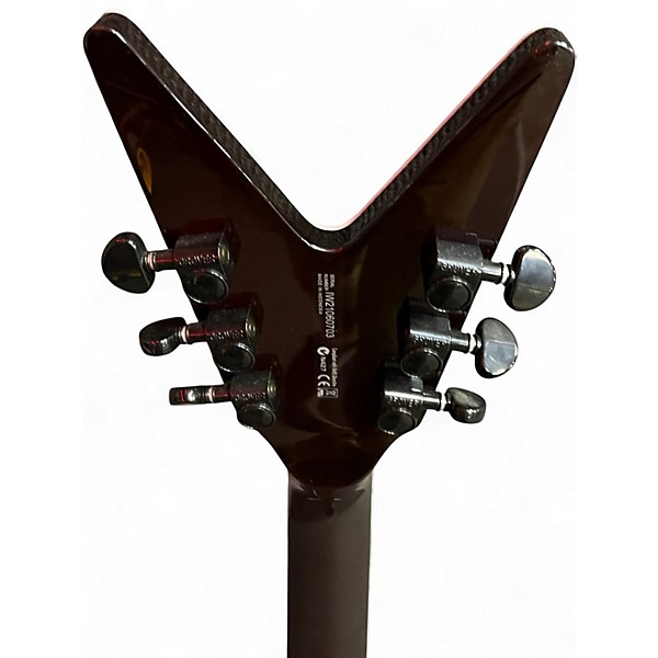 Used Dean ML SELECT 24 KAHLER Trans Blue Solid Body Electric Guitar