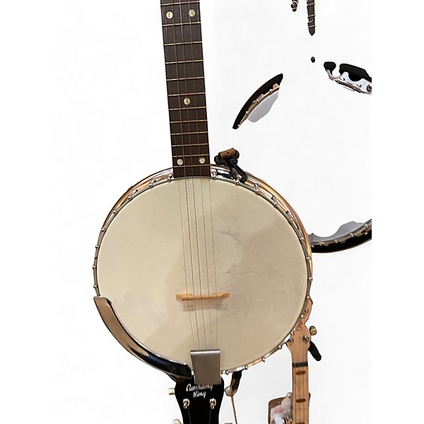 Used Harmony resotone 4 string banjo Natural Banjo