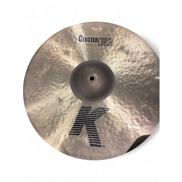 Used Zildjian 18in K Cluster Crash Cymbal