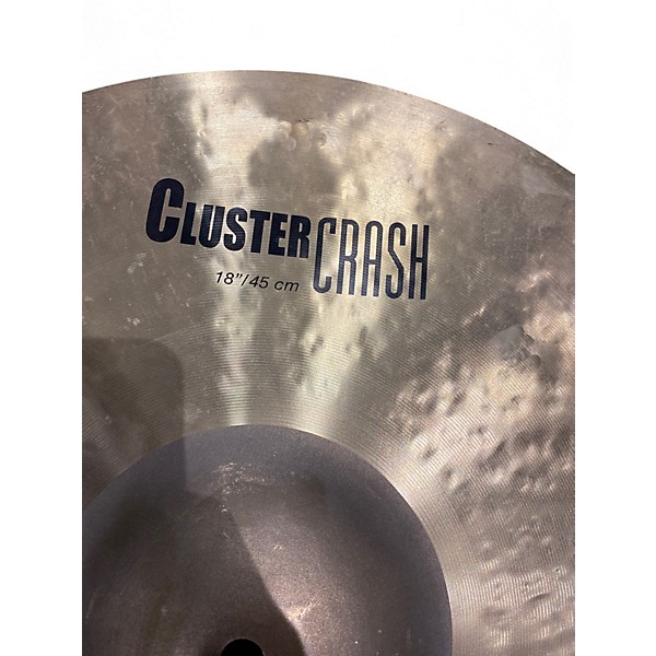 Used Zildjian 18in K Cluster Crash Cymbal