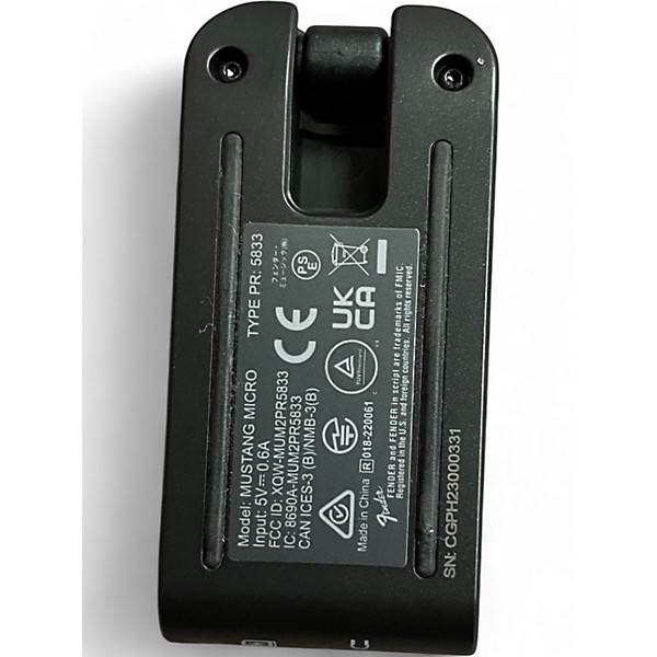 Used Fender MUSTANG MICRO Battery Powered Amp