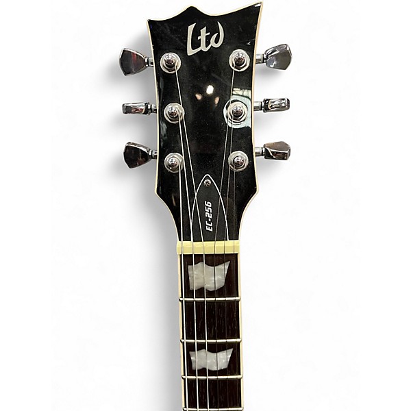 Used ESP LTD EC256 Trans Blue Solid Body Electric Guitar