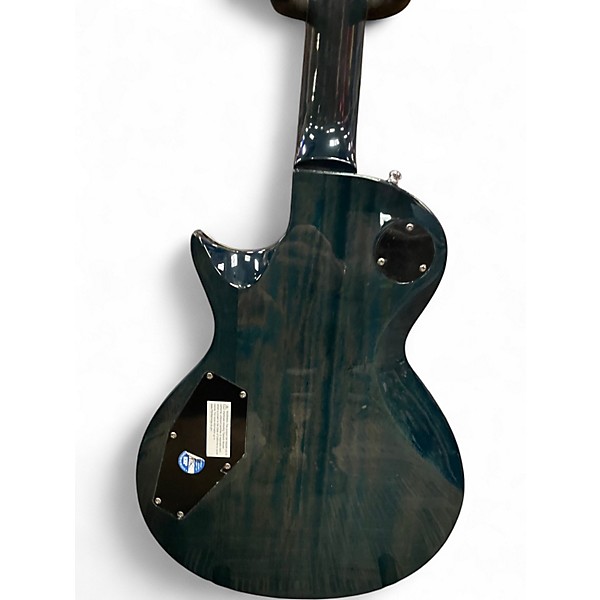 Used ESP LTD EC256 Trans Blue Solid Body Electric Guitar