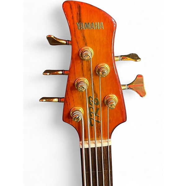 Used Yamaha TRB5IIF Brown Electric Bass Guitar