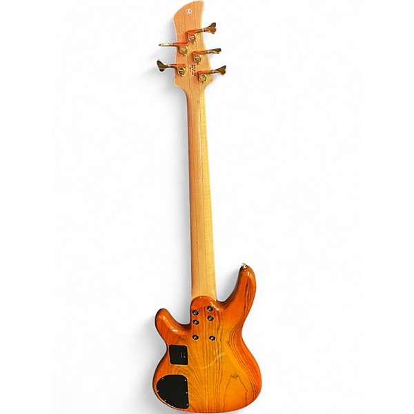 Used Yamaha TRB5IIF Brown Electric Bass Guitar