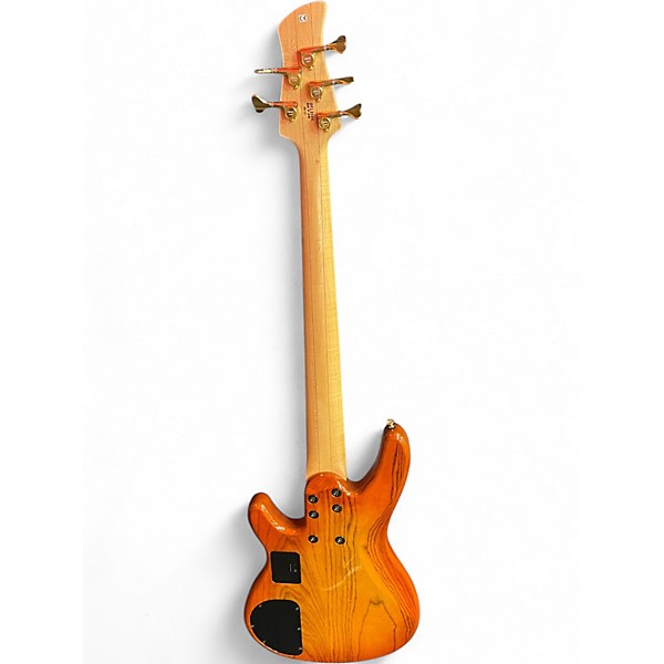 Used Yamaha TRB5IIF Brown Electric Bass Guitar