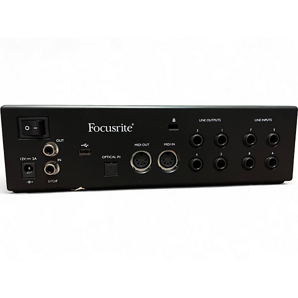 Used Focusrite Clarett+ 4Pre Audio Interface