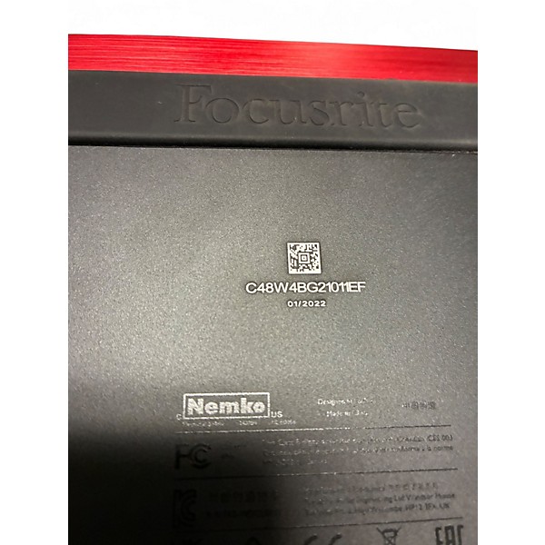 Used Focusrite Clarett+ 4Pre Audio Interface