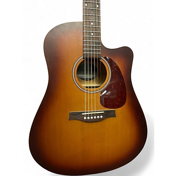 Used Seagull Entourage Rustic Cutaway Rustic Burst Acoustic Electric Guitar