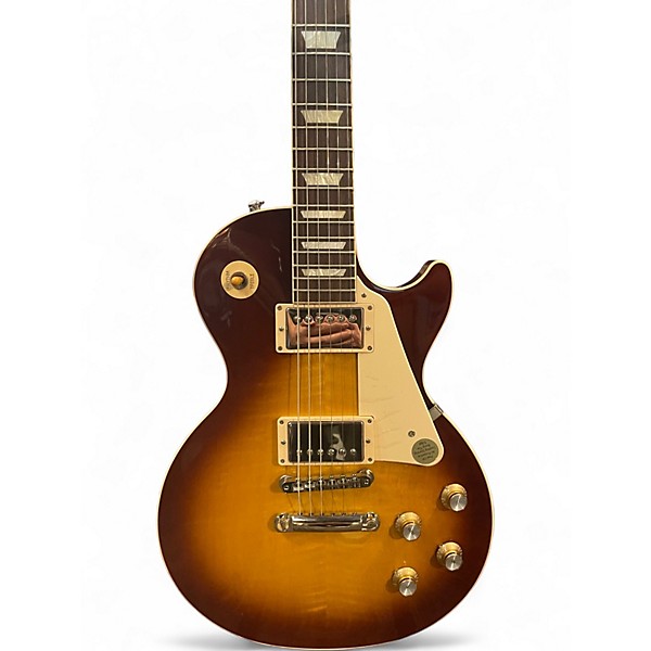 Used Gibson Les Paul Standard 1950S Neck 2 Color Sunburst Solid Body Electric Guitar