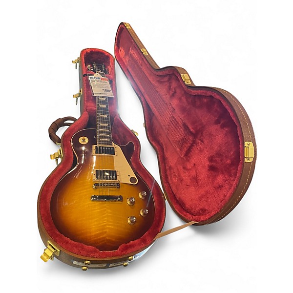 Used Gibson Les Paul Standard 1950S Neck 2 Color Sunburst Solid Body Electric Guitar