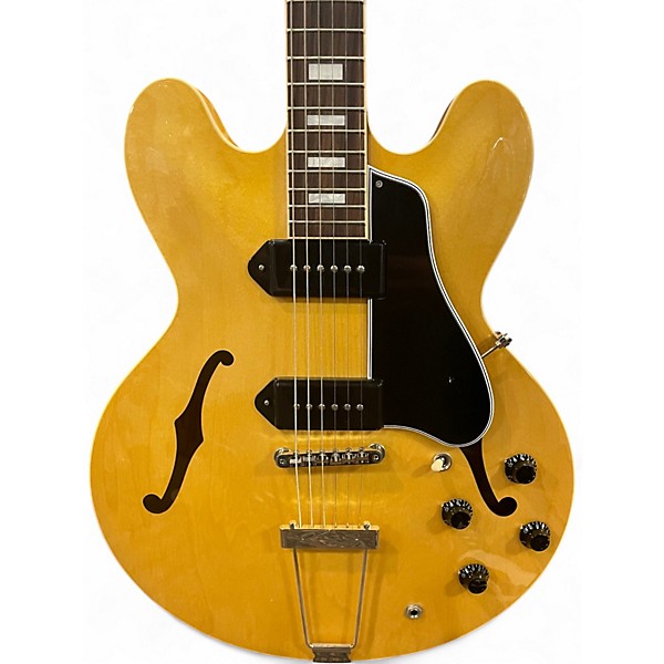 Used Gibson ES330 Natural Hollow Body Electric Guitar