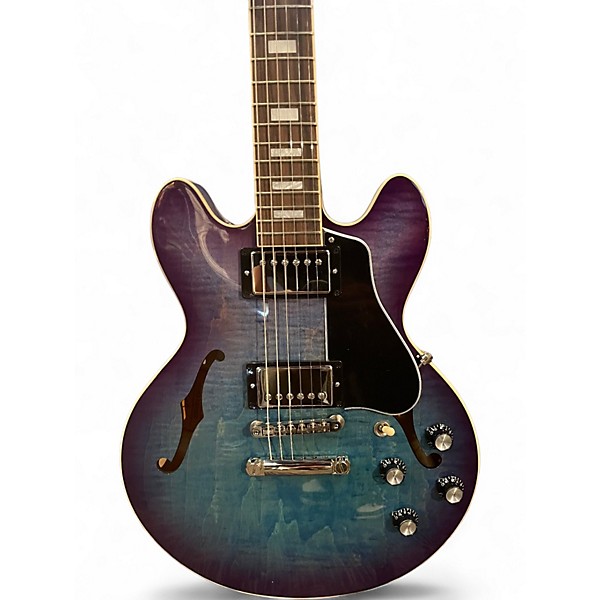 Used Gibson ES339 Figured Blueberry Burst Hollow Body Electric Guitar