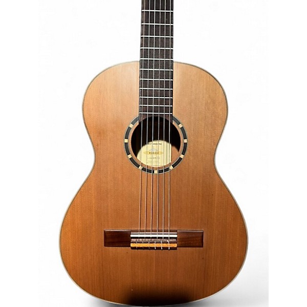 Used Ortega r122l 3/4 Natural Classical Acoustic Guitar