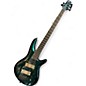 Used Ibanez srms725 blue chameleon Electric Bass Guitar