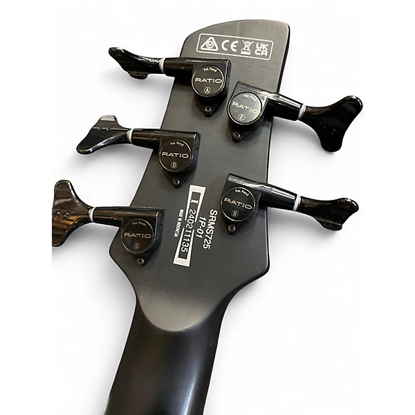 Used Ibanez srms725 blue chameleon Electric Bass Guitar