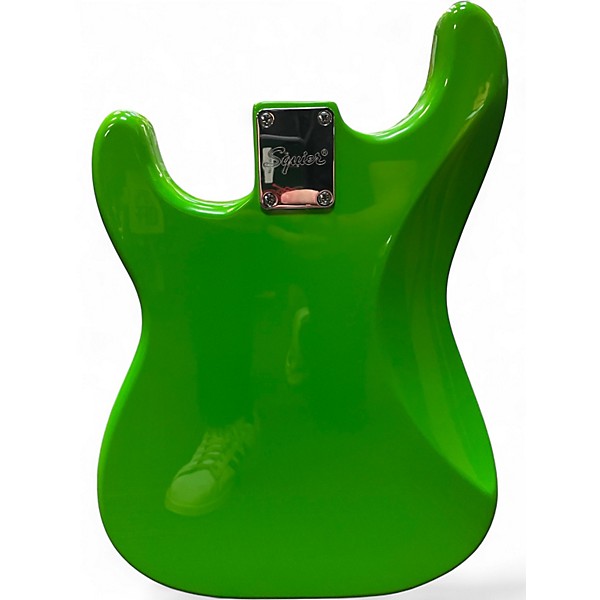 Used Squier Sonic Stratocaster Green Solid Body Electric Guitar