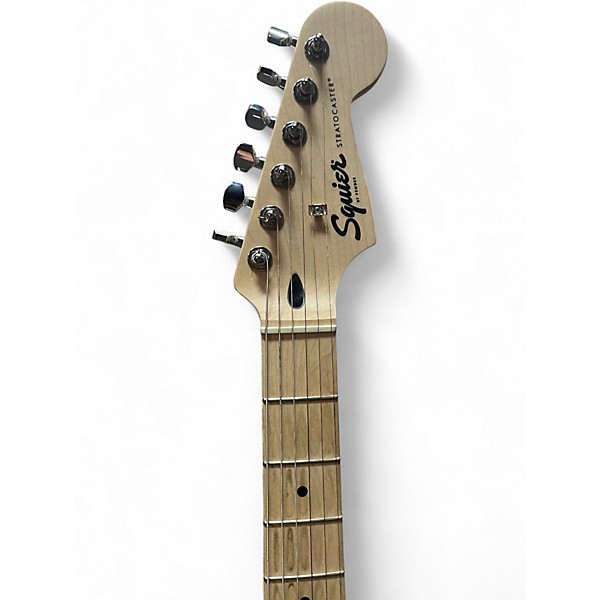 Used Squier Sonic Stratocaster Green Solid Body Electric Guitar