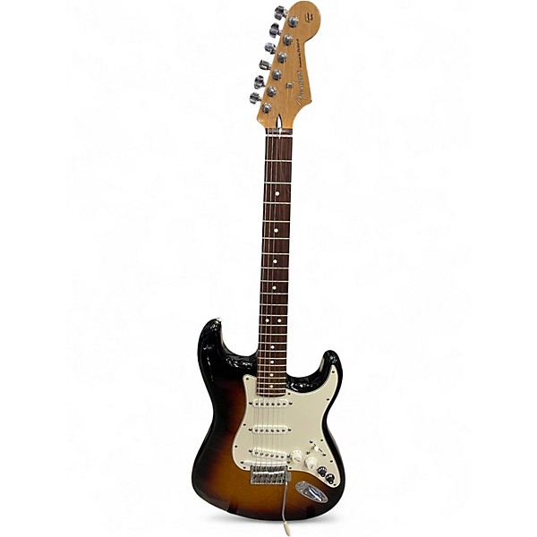 Used Fender Standard Roland Stratocaster 2 Color Sunburst Solid Body Electric Guitar