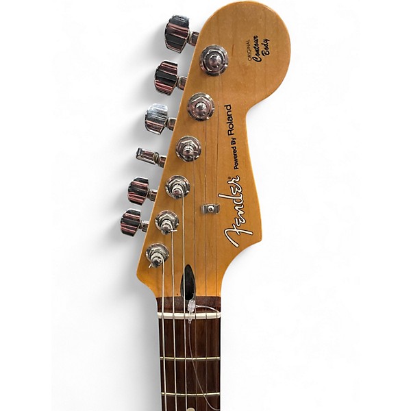 Used Fender Standard Roland Stratocaster 2 Color Sunburst Solid Body Electric Guitar