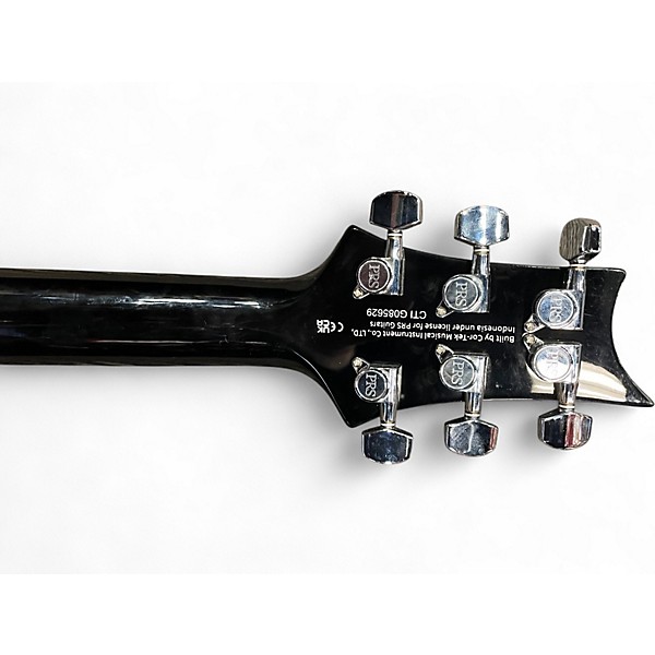 Used PRS SE Custom 24 QULITED PURPLE Solid Body Electric Guitar