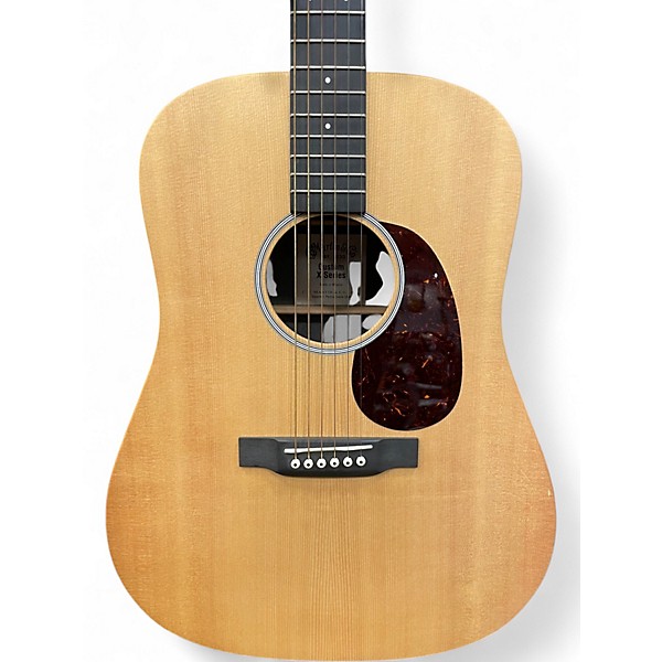 Used Martin Custom X Series Natural Acoustic Electric Guitar