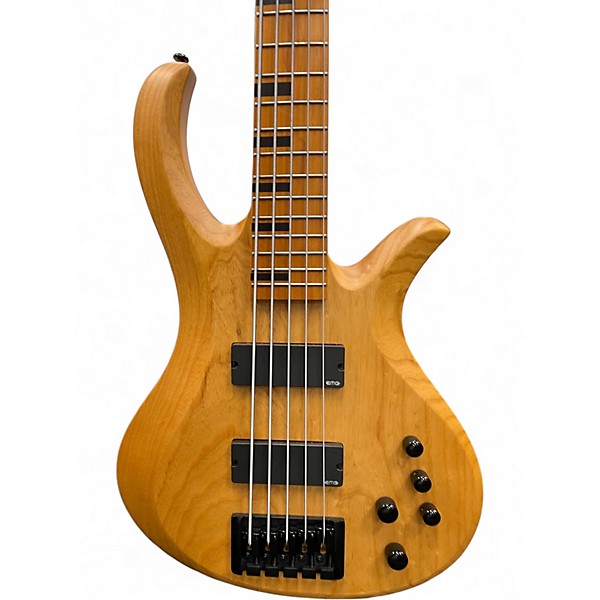 Used Schecter Guitar Research Riot 5 Natural Solid Body Electric Guitar