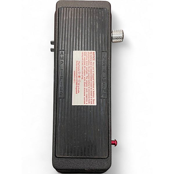 Used Dunlop 535QC Chrome Cry Baby Wah Effect Pedal