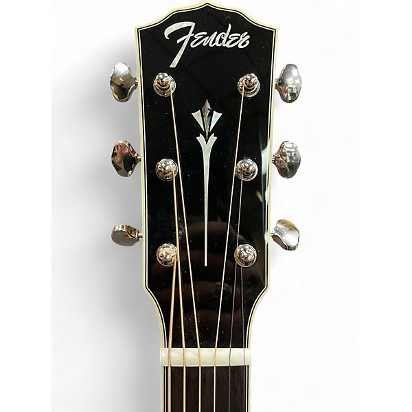 Used Fender Paramount ps220e 3 Tone Sunburst Acoustic Electric Guitar