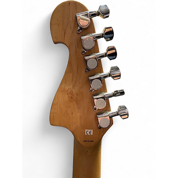 Used Washburn X10 Silver Sparkle Solid Body Electric Guitar