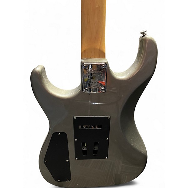Used Washburn X10 Silver Sparkle Solid Body Electric Guitar