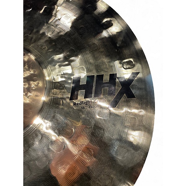 Used SABIAN 18in HHX REDLIGHT  Cymbal