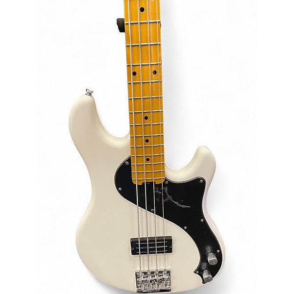 Used Fender Modern Player Dimension Bass Olympic White Electric Bass Guitar